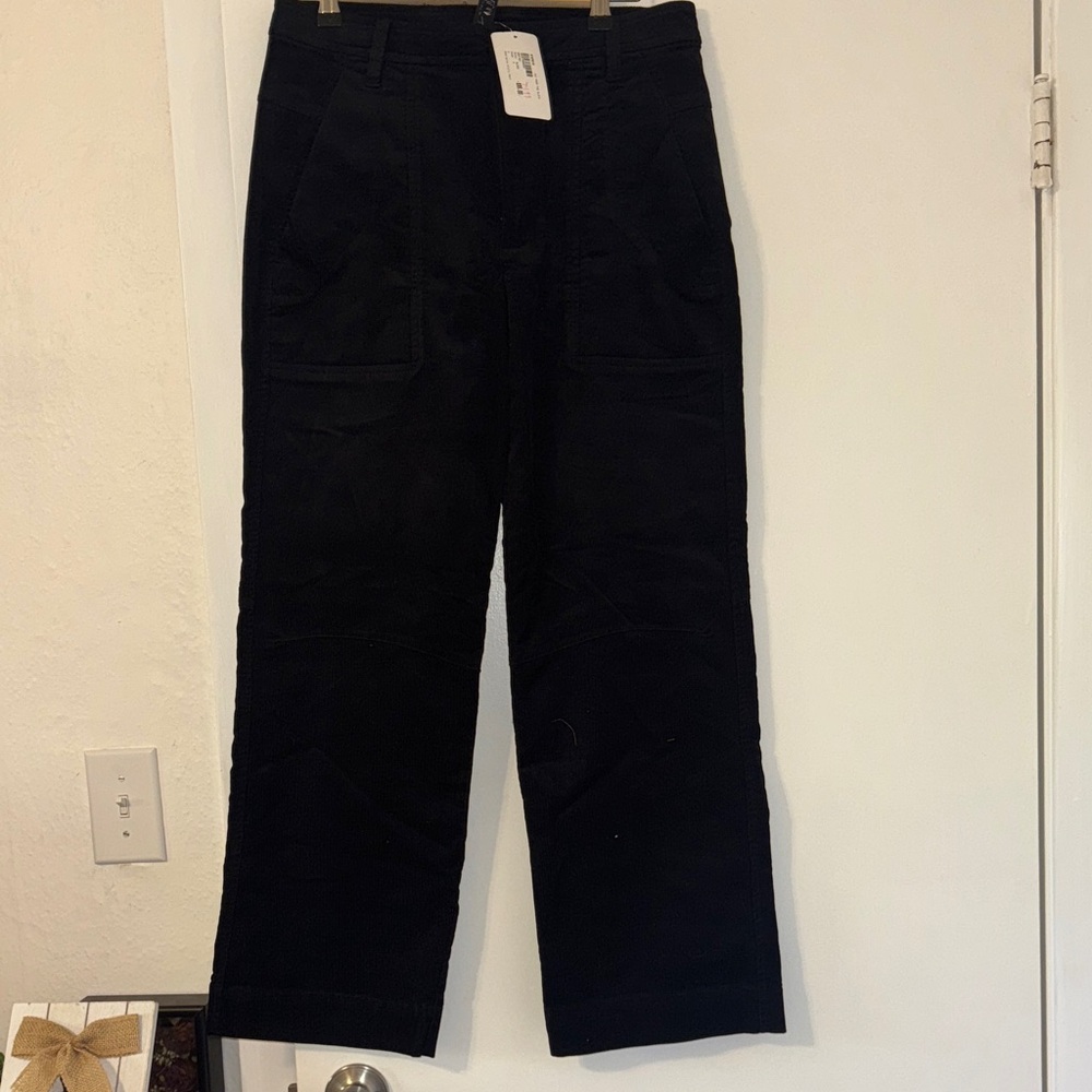 NWT Kut from the Kloth Black Charlotte Utility Pant - Size 4